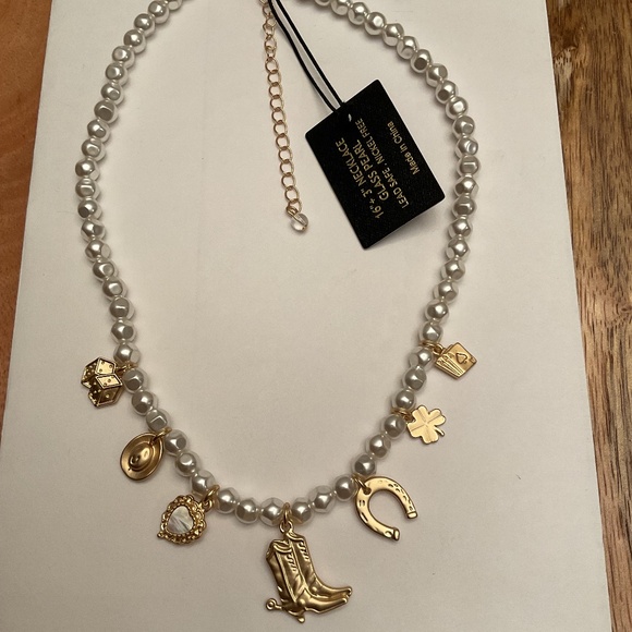 NWT House of Harlow Western Charm Necklace - Picture 2 of 4